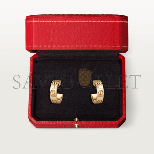 CARTIER  LOVE EARRINGS B8022500