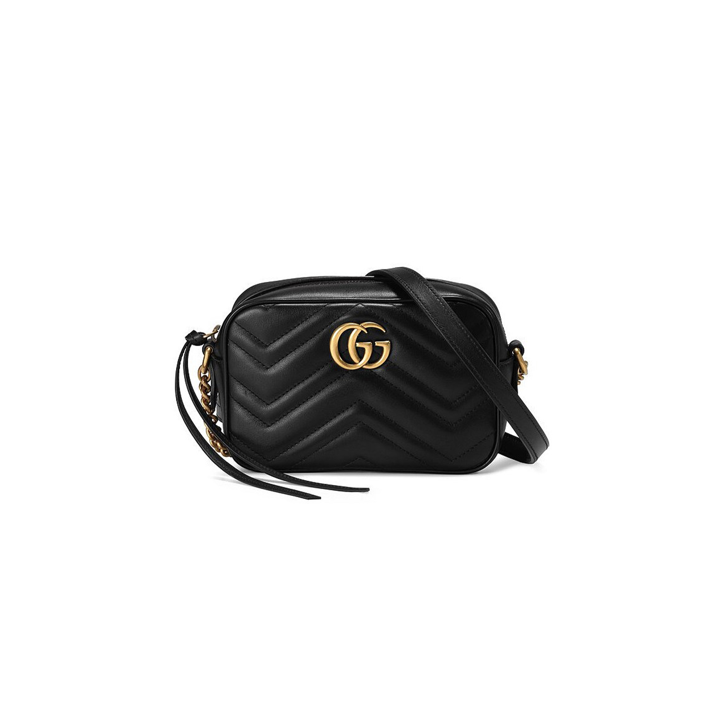 GUCCI MARMONT SMALL MATELASSÉ SHOULDER BAG 447632 (24*13*7cm)