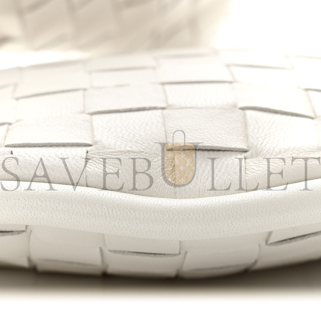 BOTTEGA VENETA NAPPA INTRECCIATO SMALL GEMELLI WHITE (27*22cm)