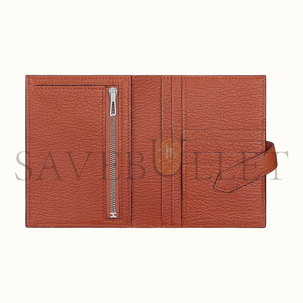 HERMER BEARN COMPACT WALLET H039789CK36 (12*9.5*0.4cm)