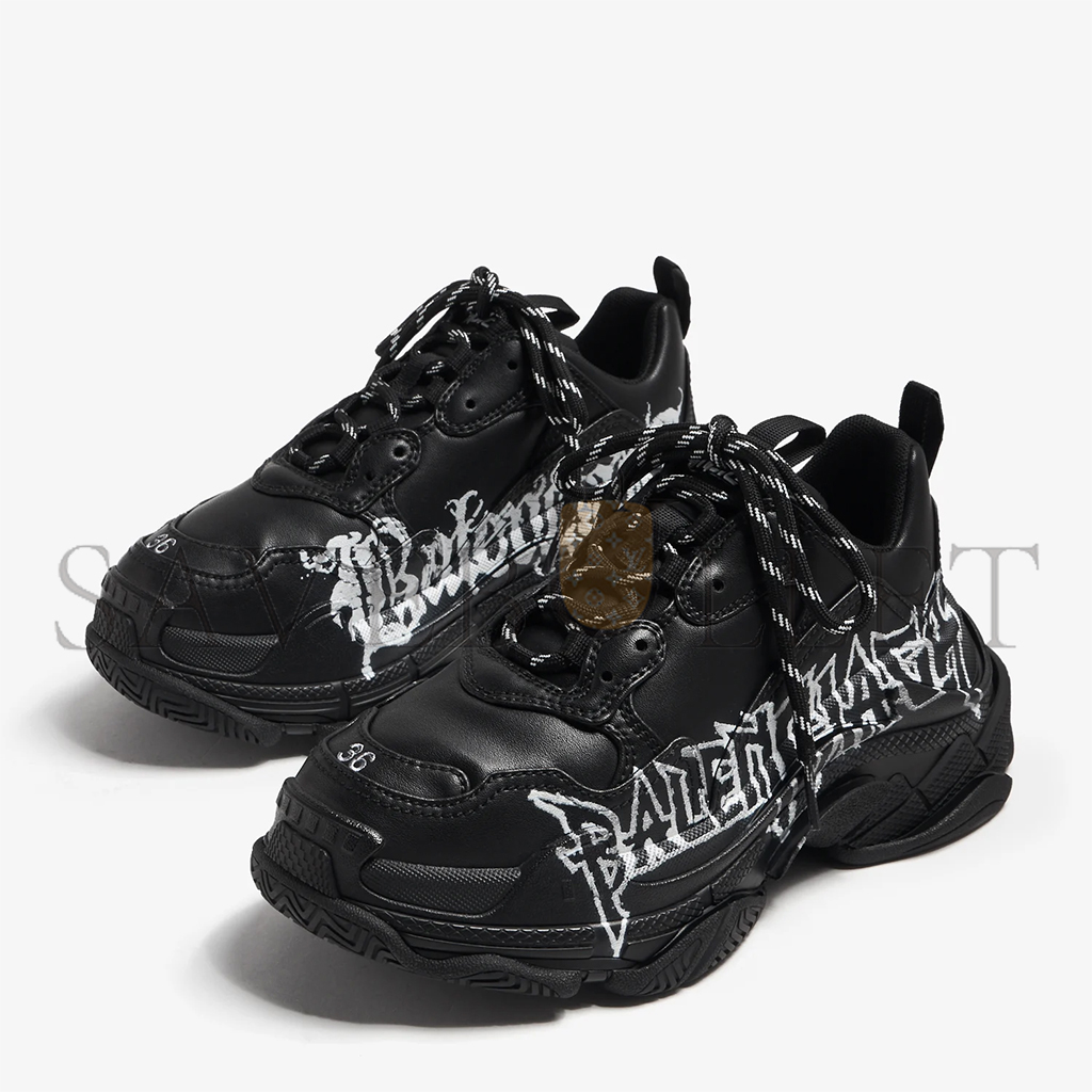 BALENCIAGA TRIPLE SDIY METAL ARTWORK BLACK 536737W2FAY9017