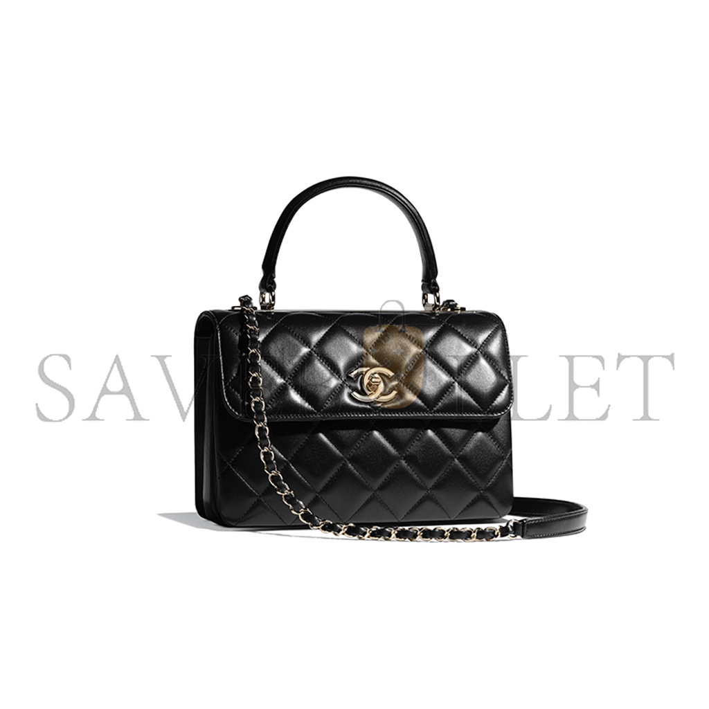 CHANEL MASTER FLAP BAG WITH HANDLE A92236 (25*17*12cm)