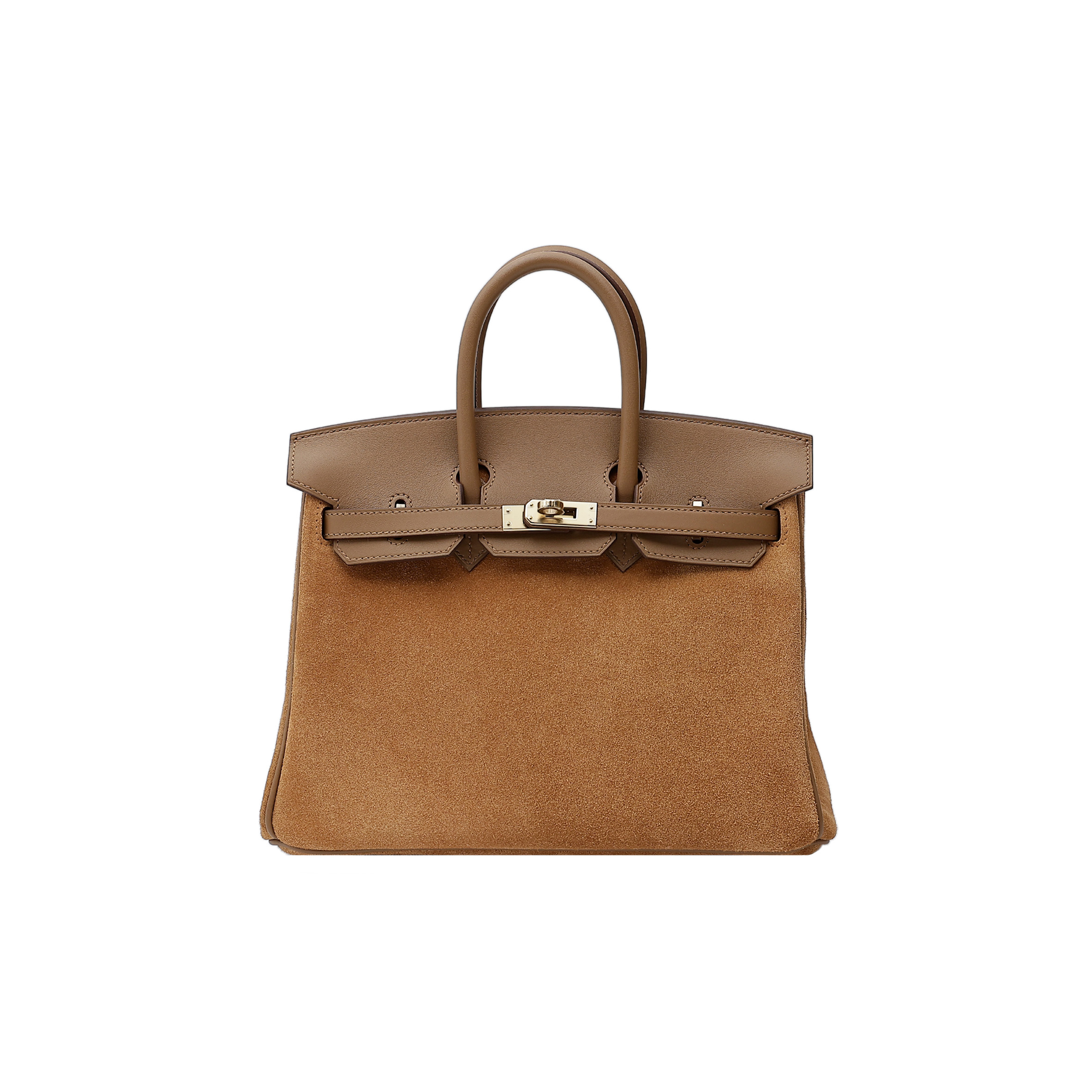 HERMES BIRKIN 25 3G ALEZAN CHESTNUT BAG 2376731 (25*20*13cm)