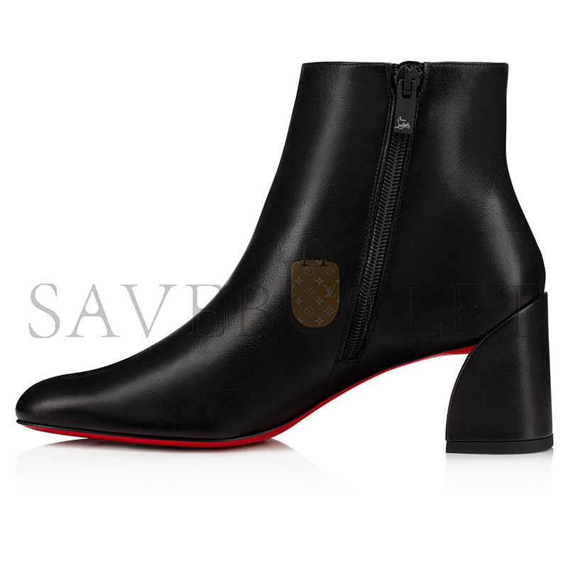 CHRISTIAN LOUBOUTIN TURELA 55 MM LOW BOOTS-CALF LEATHER-BLACK-WOMEN 1200607BK01 CHRISTIAN LOUBOUTIN TURELA 55 MM LOW BOOTS-CALF LEATHER-BLACK-WOMEN 1200607BK01