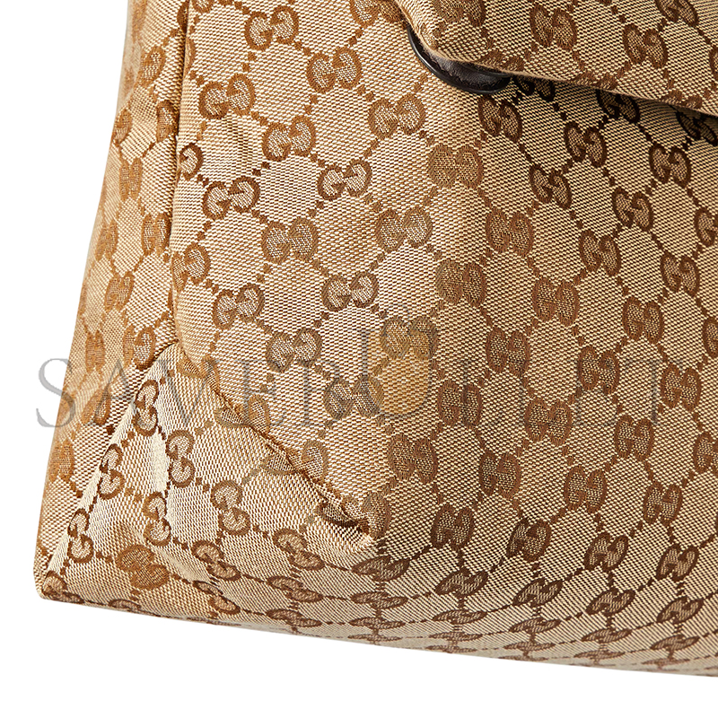 GUCCI MEDIUM GG CROSSBODY BAG WITH WEB 821616 (36*25*12cm)