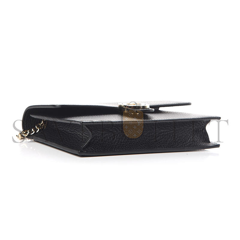 GUCCI DOLLAR CALFSKIN INTERLOCKING G CHAIN WALLET 510314 (20*13*6cm)