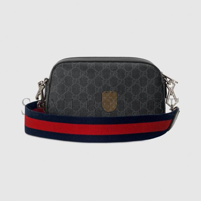 GUCCI GG BLACK SHOULDER BAG 574886  (24*15*8cm)