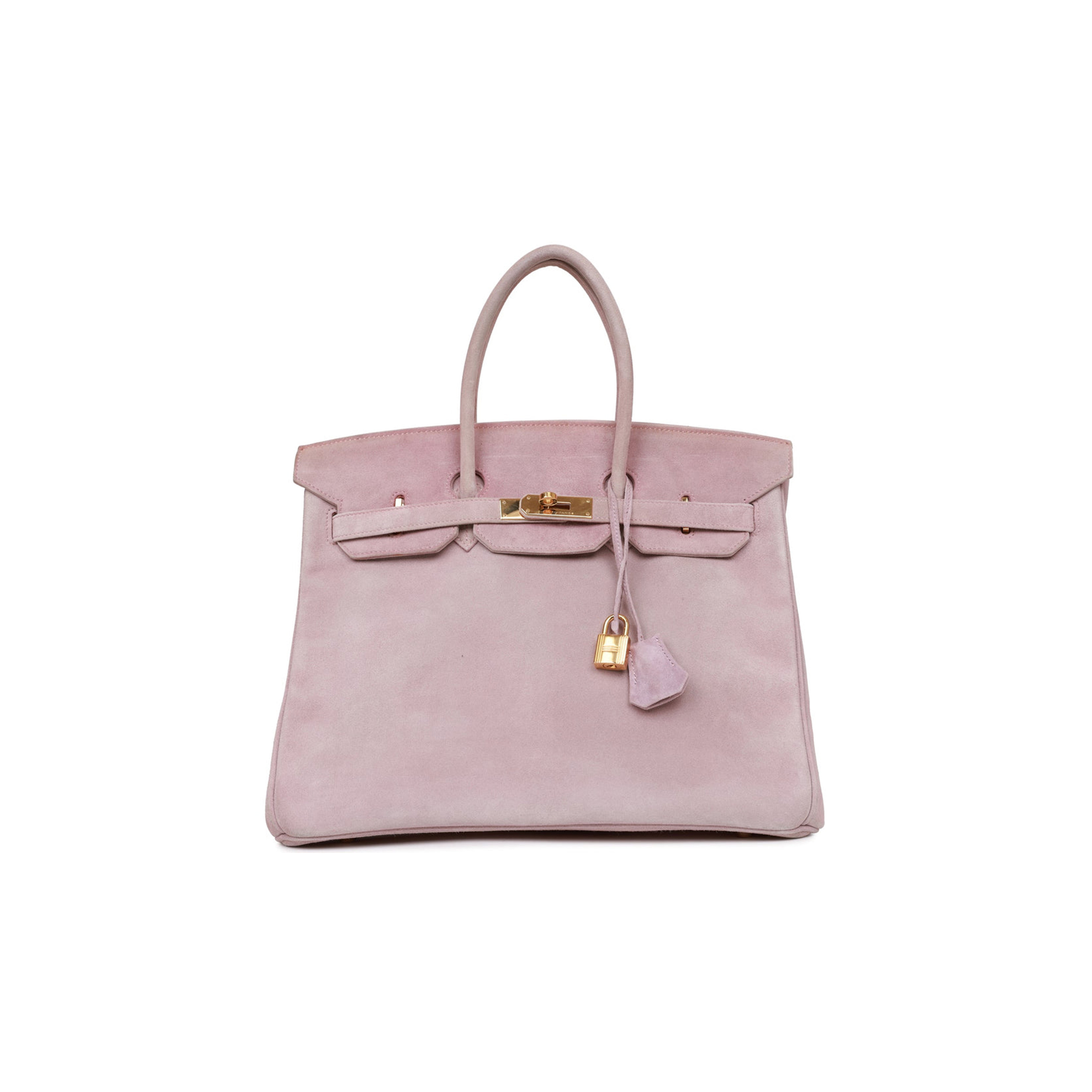 HERMES BIRKIN 35 LILAC DOBLIS GOLD HARDWARE (35cm)