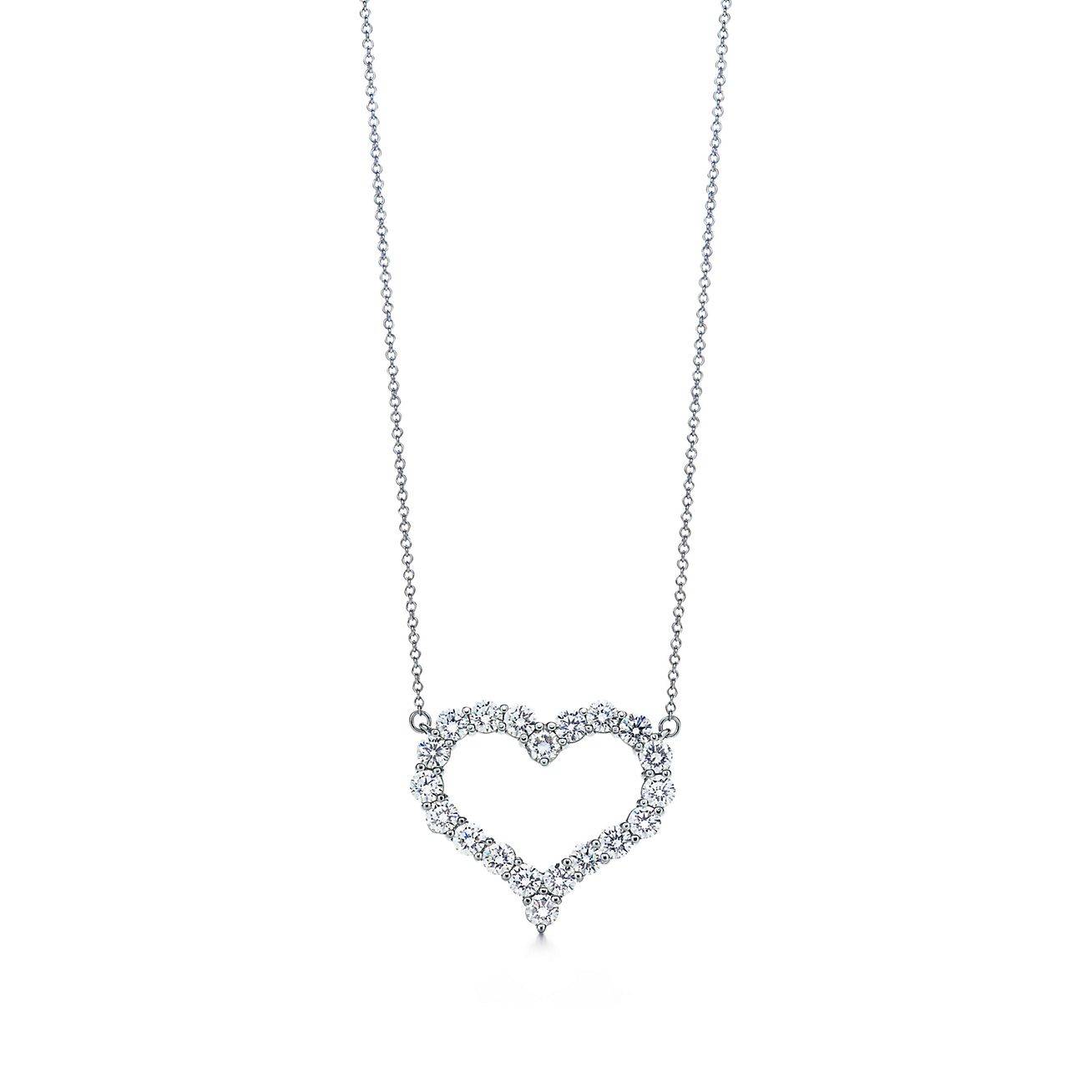 TIFFANY DIAMOND HEART PENDANT