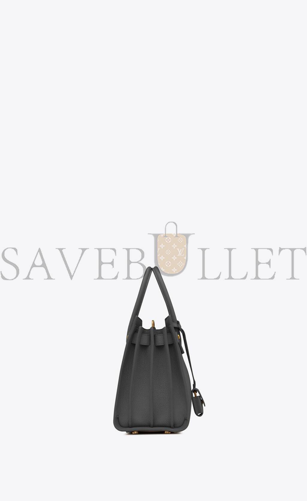 YSL SAC DE JOUR SUPPLE BABY IN GRAINED LEATHER 717448DTI0W1112 (26*20.5*12.5cm)